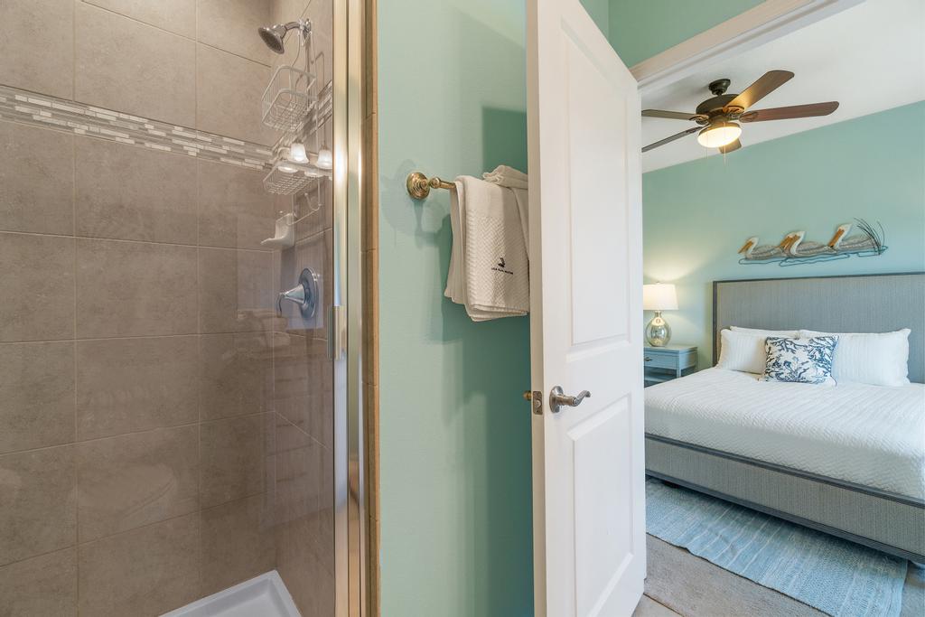 Ensuite bathroom with walk-in shower