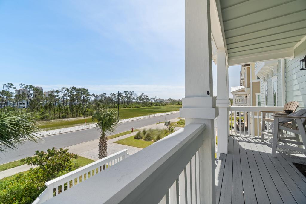 Property view from the balcony overlooking Lost Key